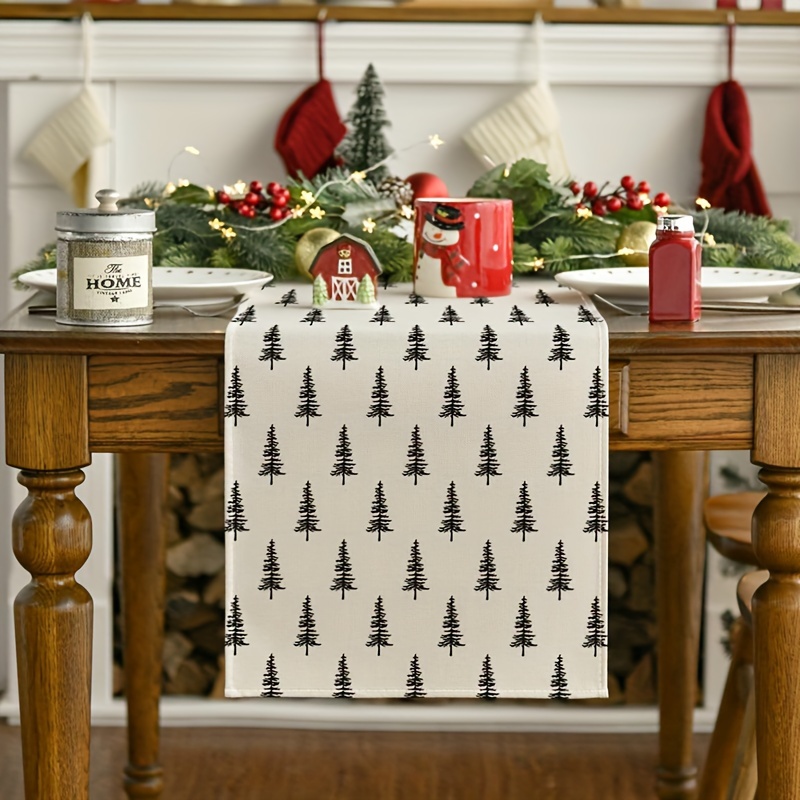 Christmas Table Runner - Runner da tavolo semplice per albero