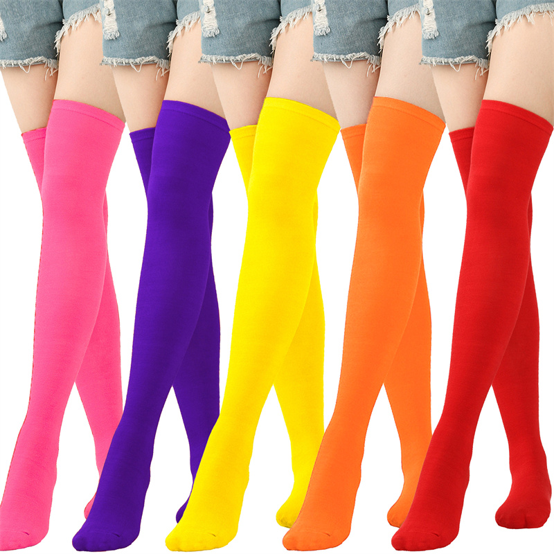Christmas Stocking Hanging - Calzini sopra il ginocchio da donna