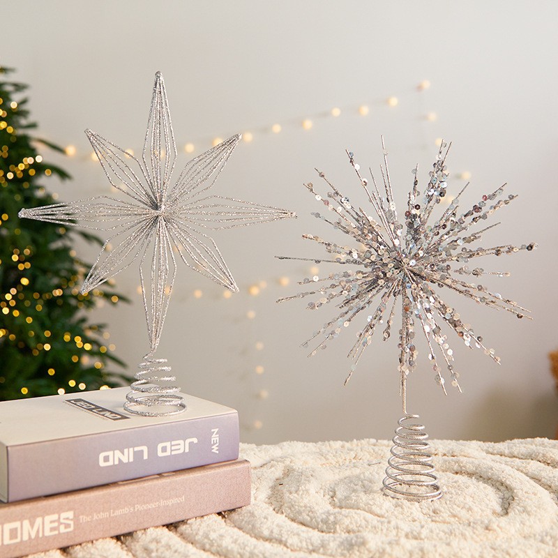 Star Tree Topper - Toppers per albero di Natale da