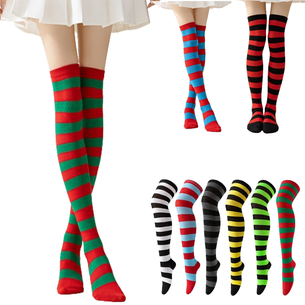 Christmas Stocking Hanging - Calzini alti sopra il ginocchio a