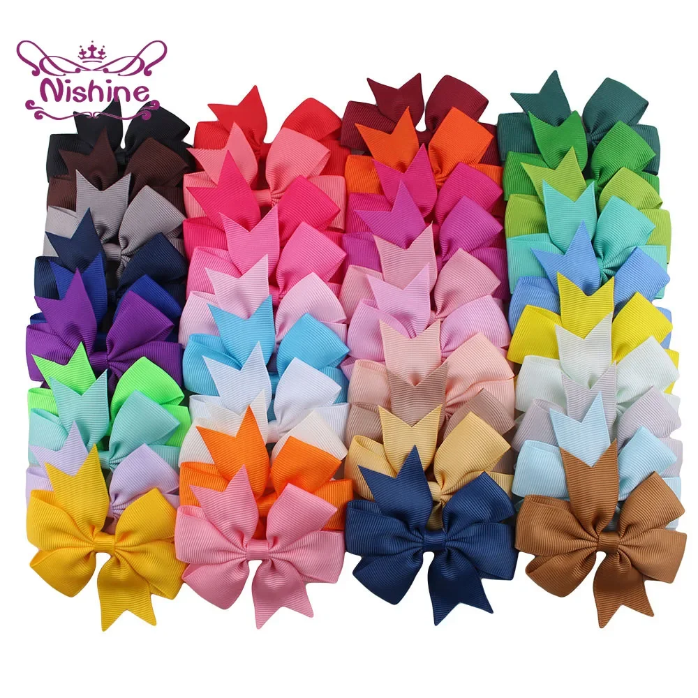 Ribbon Bow Gift - 20 pz/lotto fiocchi di nastro Grosgrain