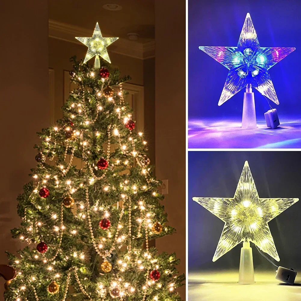 15CM LED Ornamenti per l'alber - Star Tree Topper recensione e prezzo