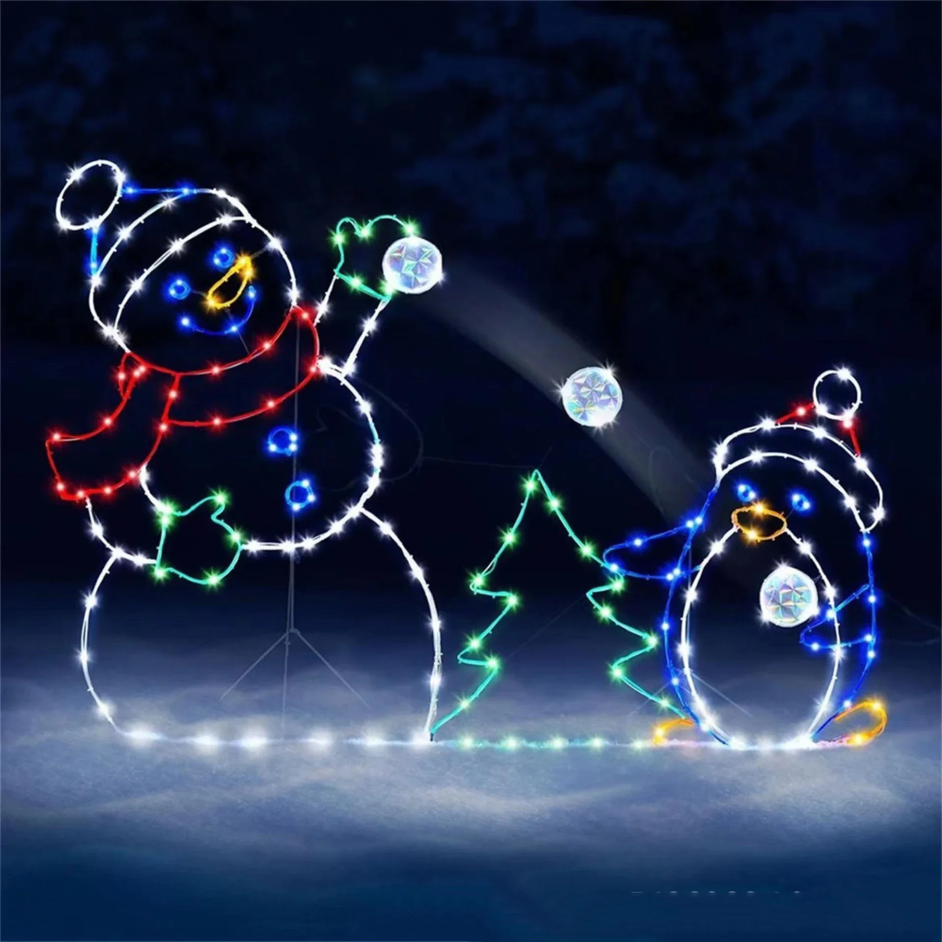 Palla di neve animata Luce LED - Christmas Lights Outdoor recensione e prezzo