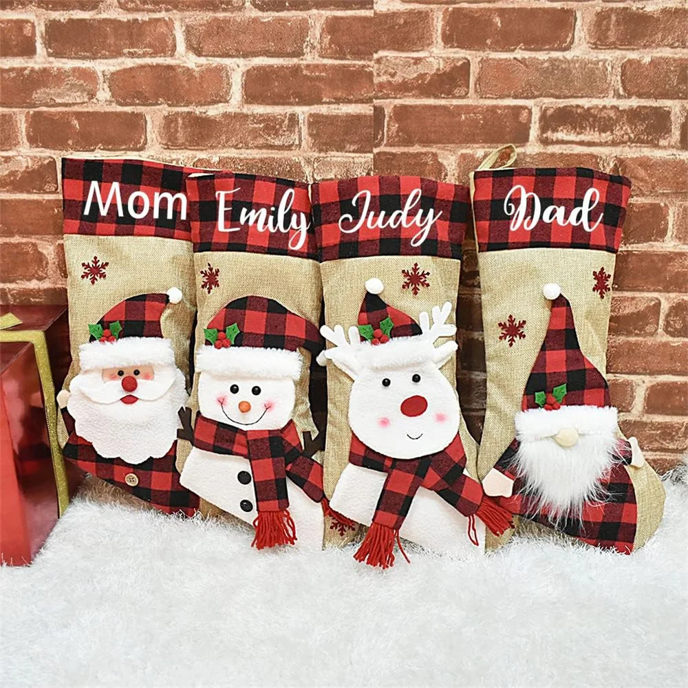 Calze natalizie natalizie bors - Christmas Stocking Hanging recensione e prezzo