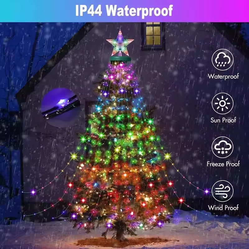 Luci per Albero di Natale Inte - Star Tree Topper recensione e prezzo