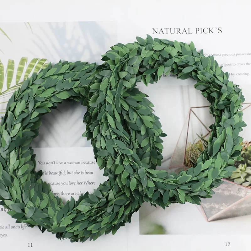 7 metri di filo di ferro fogli - Christmas Wreath Fake recensione e prezzo