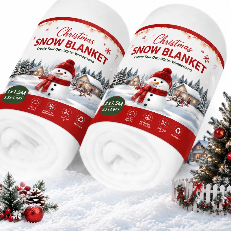 Tappeto di Neve Artificiale, C - Christmas Throw Blanket recensione e prezzo