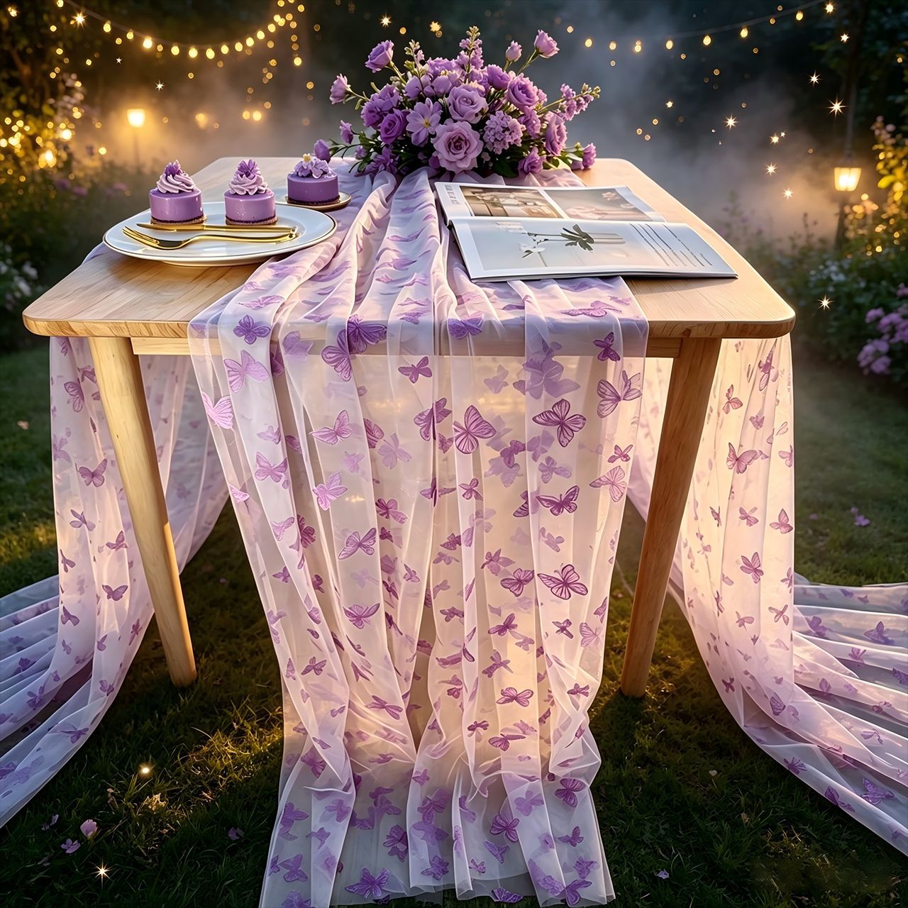 Runner da Tavolo in Tulle di N - Christmas Table Runner recensione e prezzo