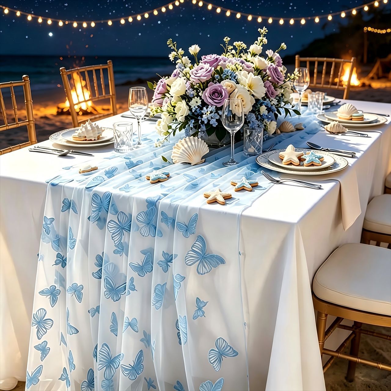 Runner da Tavolo in Tulle di N - Christmas Table Runner recensione e prezzo