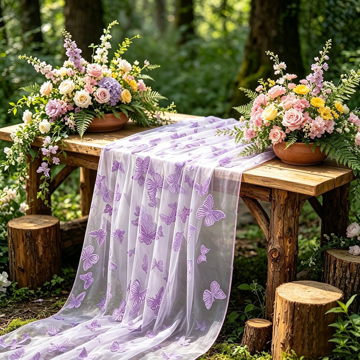 Runner da Tavolo in Tulle di N - Christmas Table Runner recensione e prezzo