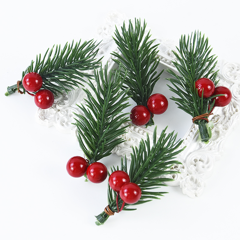 10 pezzi di bacche di Natale p - Christmas Wreath Fake recensione e prezzo