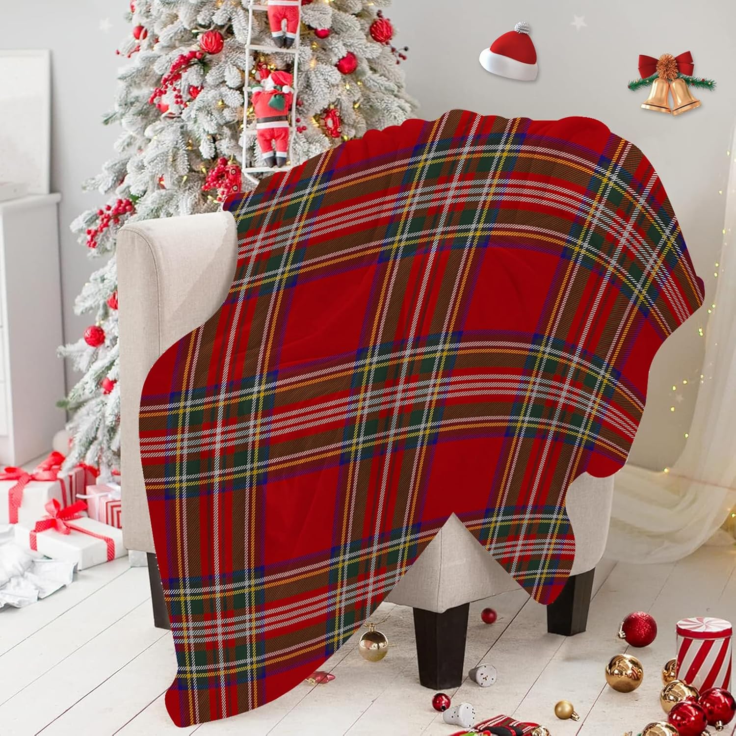 Coperte scozzesi natalizie Cop - Christmas Throw Blanket recensione e prezzo