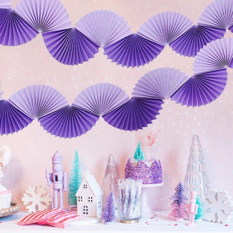 Viola Argento Carta per feste  - Tinsel Garland Decoration recensione e prezzo