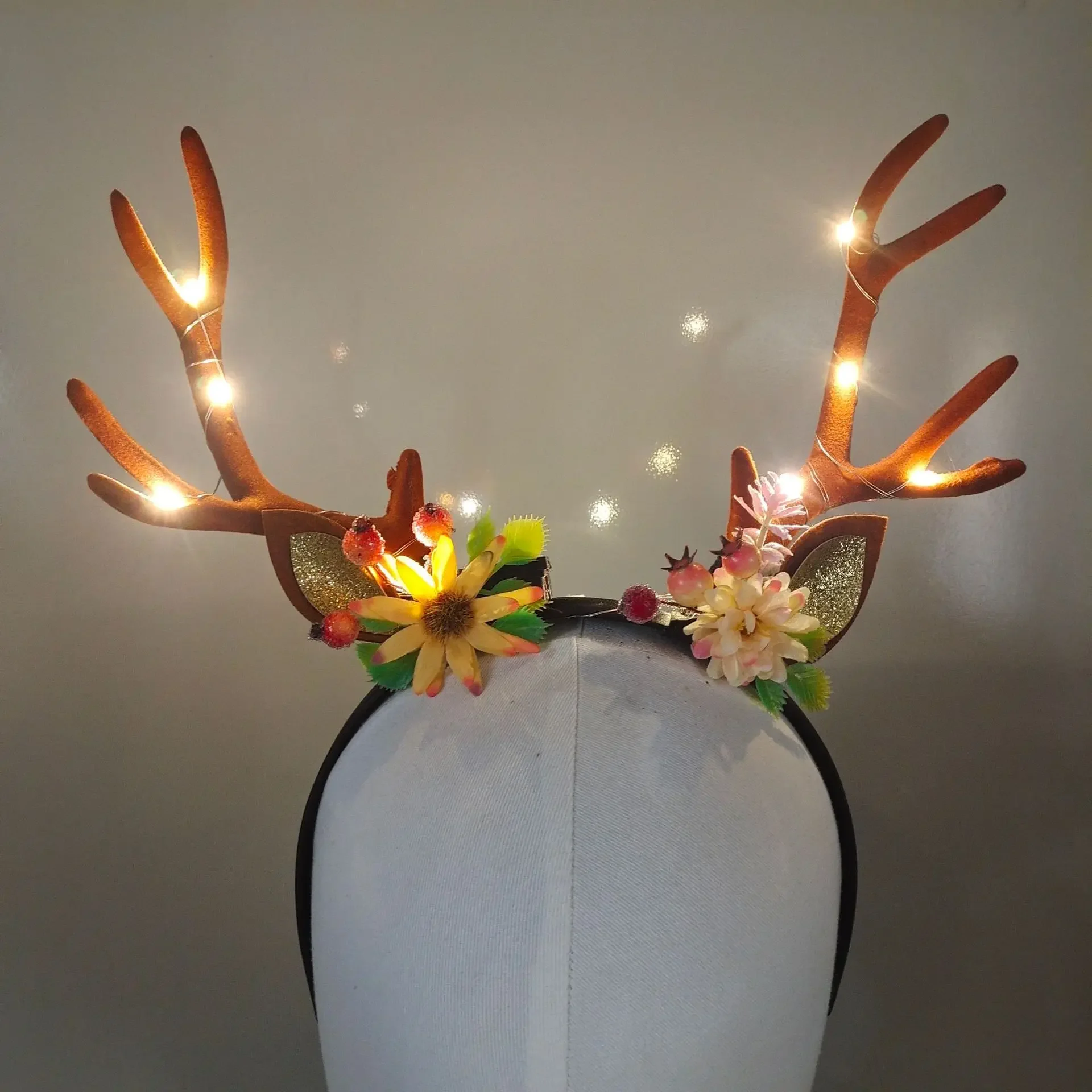 Donne ragazze illuminano incan - Reindeer Antlers Headband recensione e prezzo