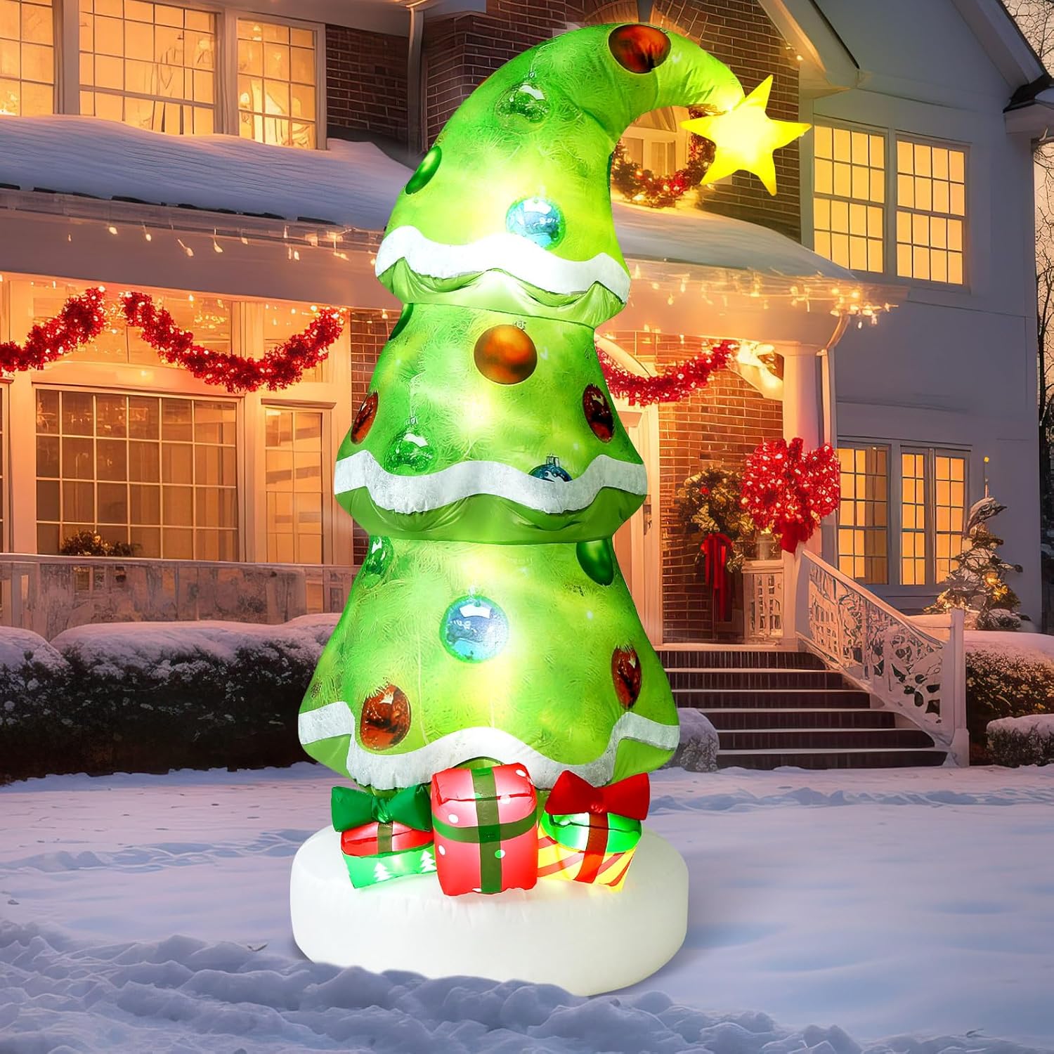 Decorazioni Natalizie Gonfiabi - Christmas Lights Outdoor recensione e prezzo