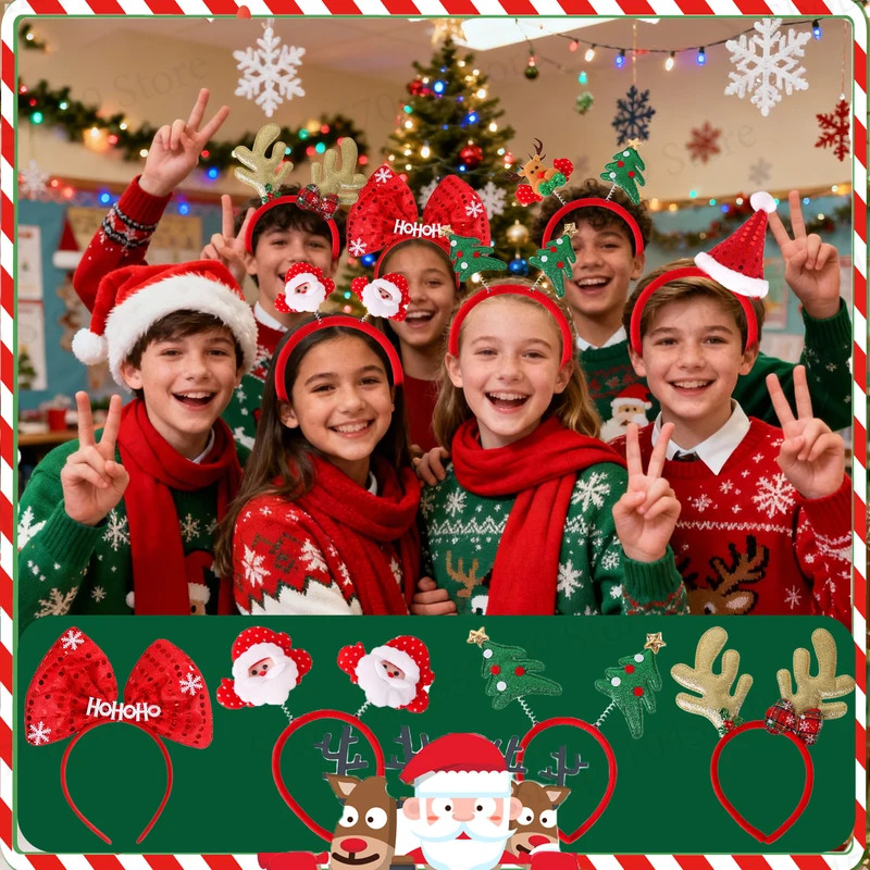 12-120 pezzi fascia natalizia  - Reindeer Antlers Headband recensione e prezzo