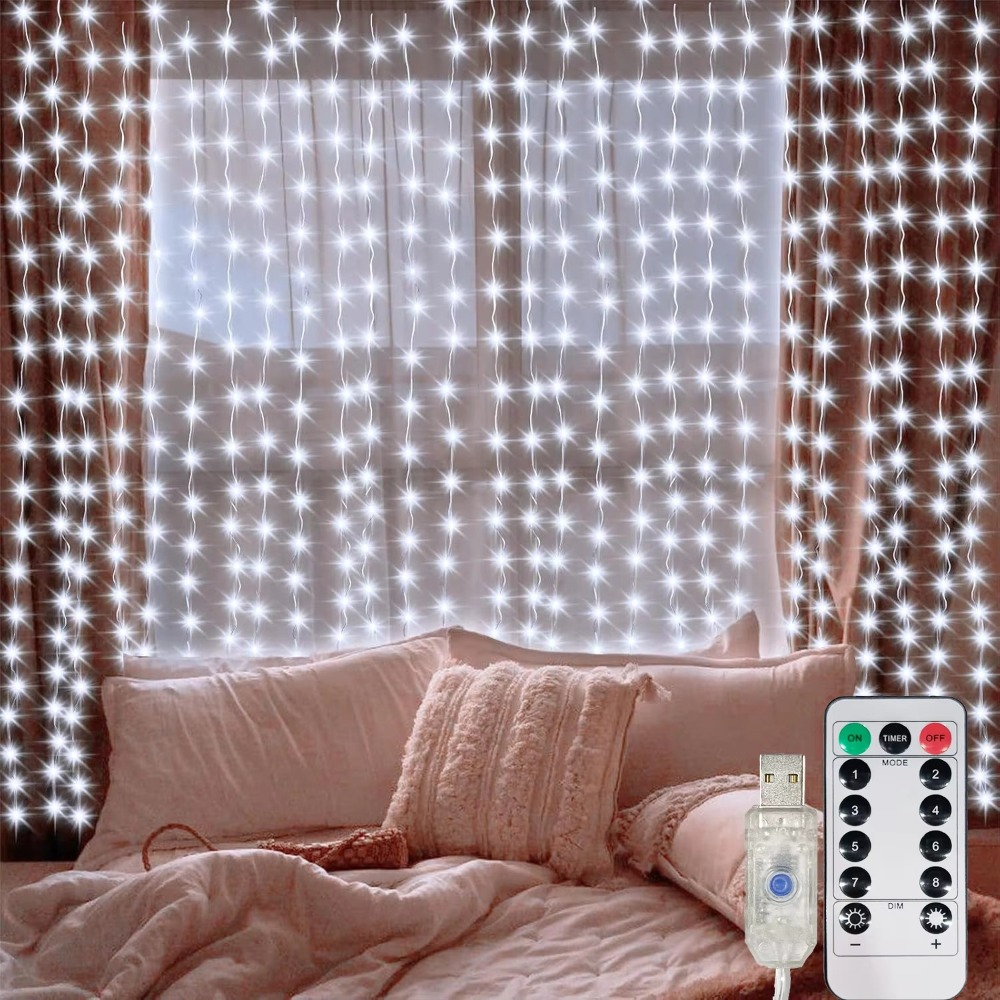 Luci a tenda LED a stringa, gh - Led Fairy String Lights recensione e prezzo