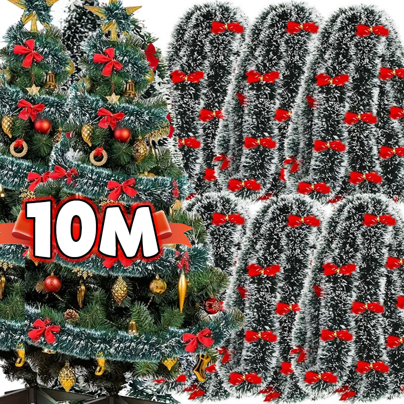 Fiocco di Natale Nastri per or - Tinsel Garland Decoration recensione e prezzo