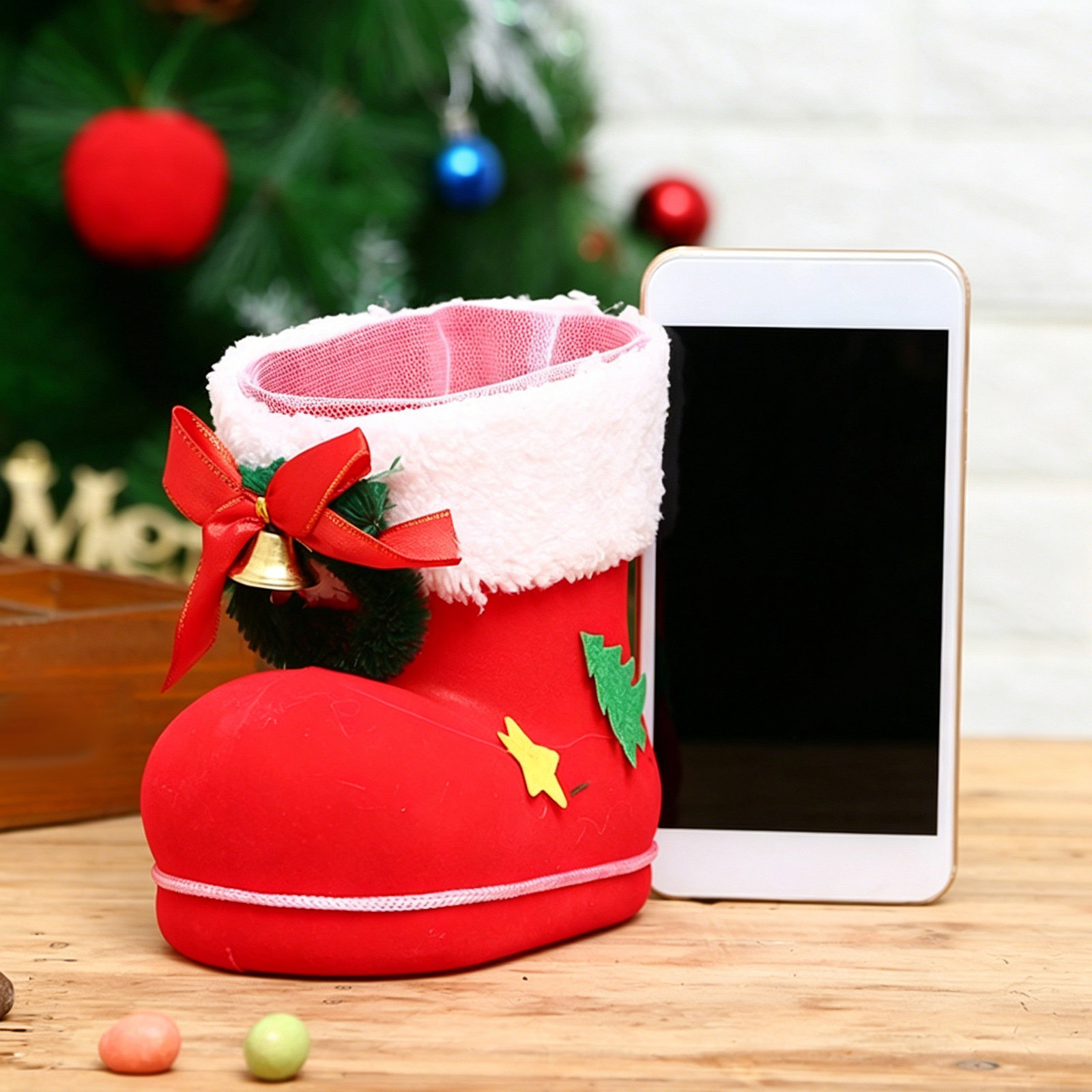 2 Pezzi Calza di Natale Porta  - Christmas Stocking Hanging recensione e prezzo