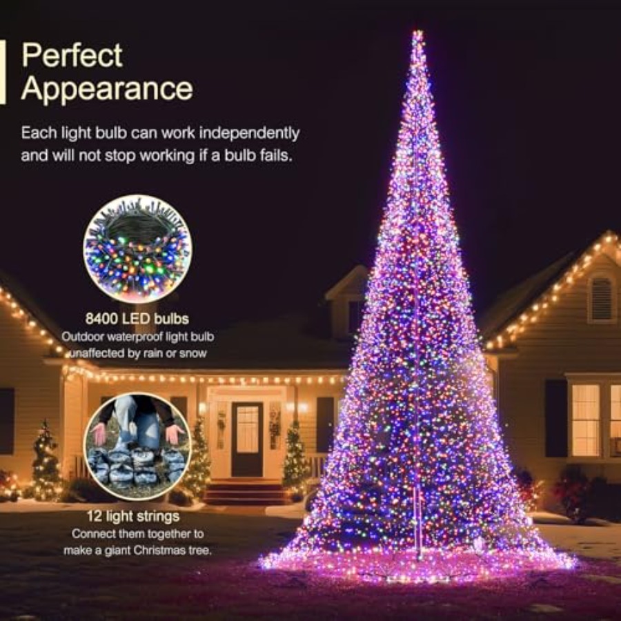 Albero di Natale LED per Ester - Christmas Lights Outdoor recensione e prezzo