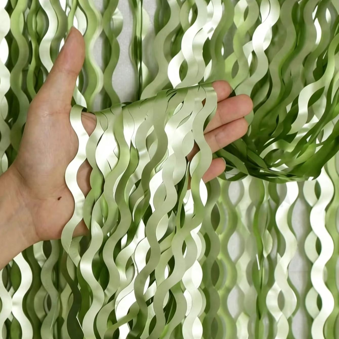 2 Pezzi Tenda Frangia Ondulata - Tinsel Garland Decoration recensione e prezzo