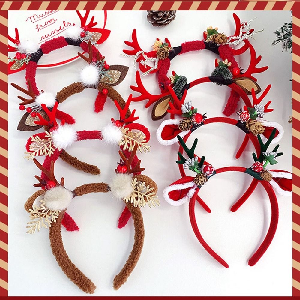 Decorazione Natalizia: Fascia  - Reindeer Antlers Headband recensione e prezzo